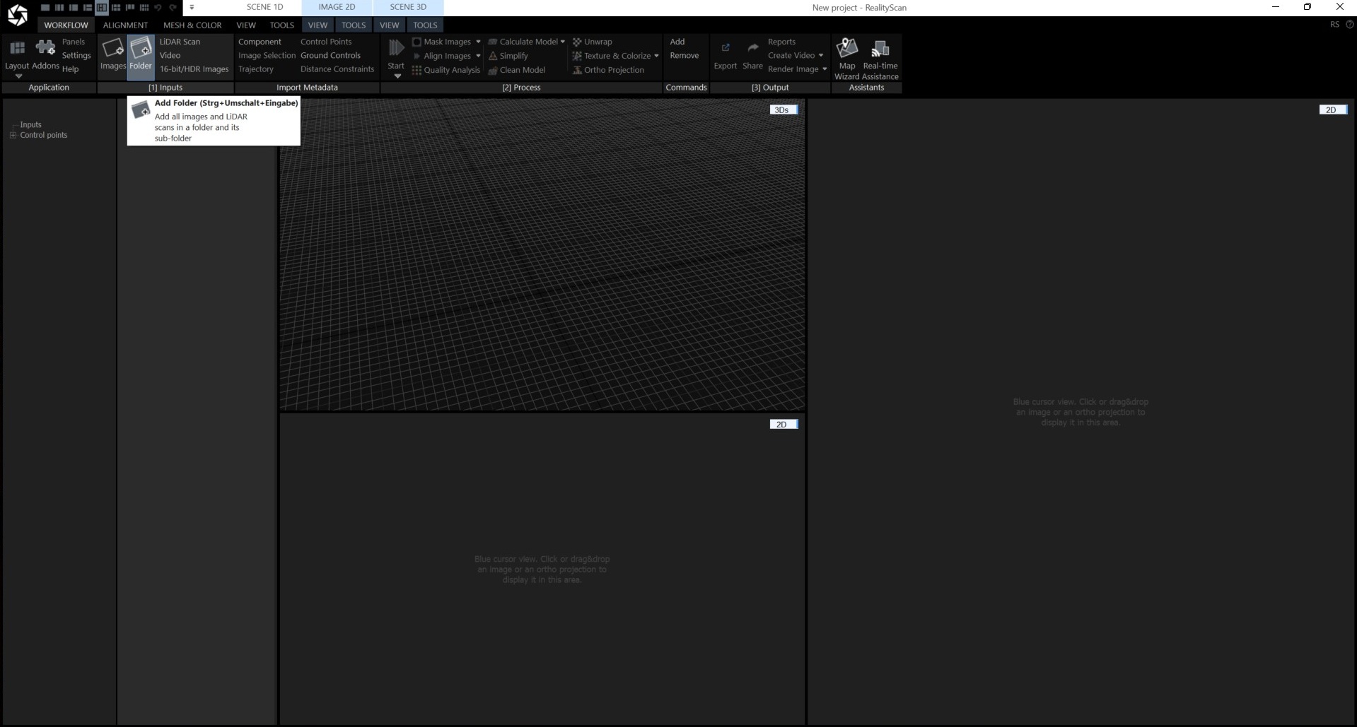 RealityScan import step